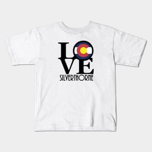 LOVE Silverthorne Colorado Kids T-Shirt